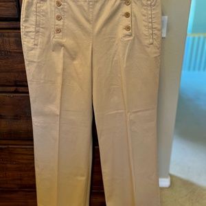 Talbots Khaki Sailor Pants